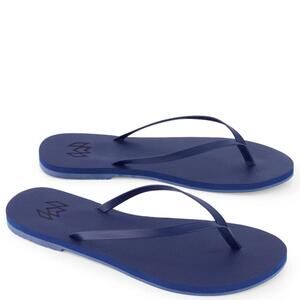 NEW MALVADOS lux minimalist flip flop sandal in sailor